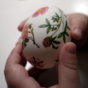 Easter eggs with kids