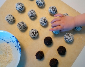 Healthy Orange Chocolate Truffles