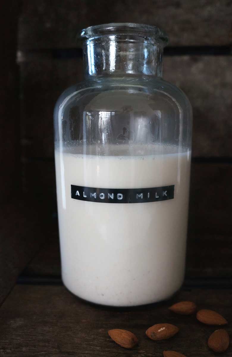 Almond and hazelnut milk