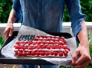 Stars & stripes cake