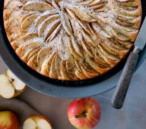 Cardamom & Lemon Apple Cake