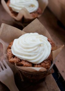 Halloween Carrot Cupcake