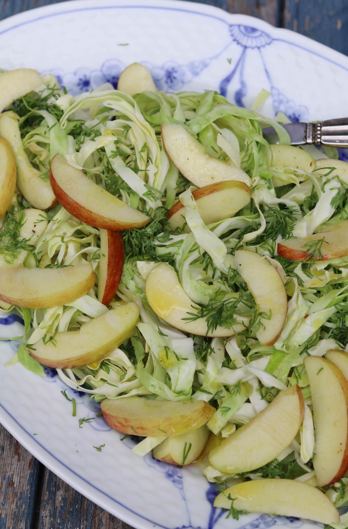Crispy Cabbage & Apple Salad
